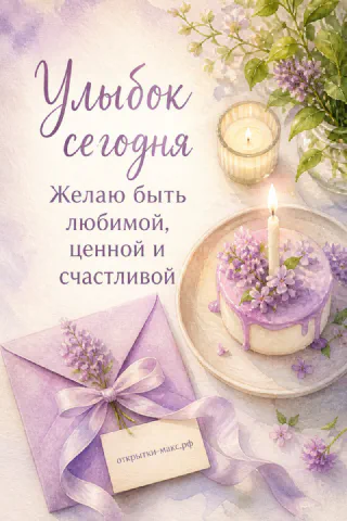 Деревянный стол, конверт и праздничная карточка для мужчины
