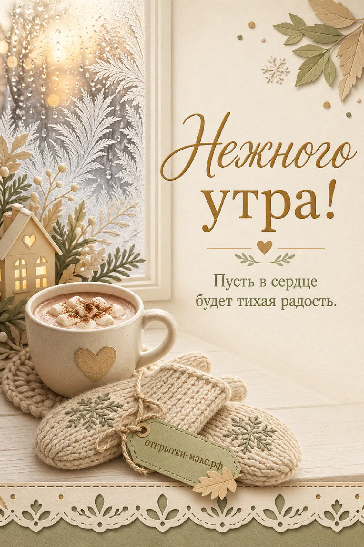 Аккуратный лист бумаги, перо, цветок и чашка рядом