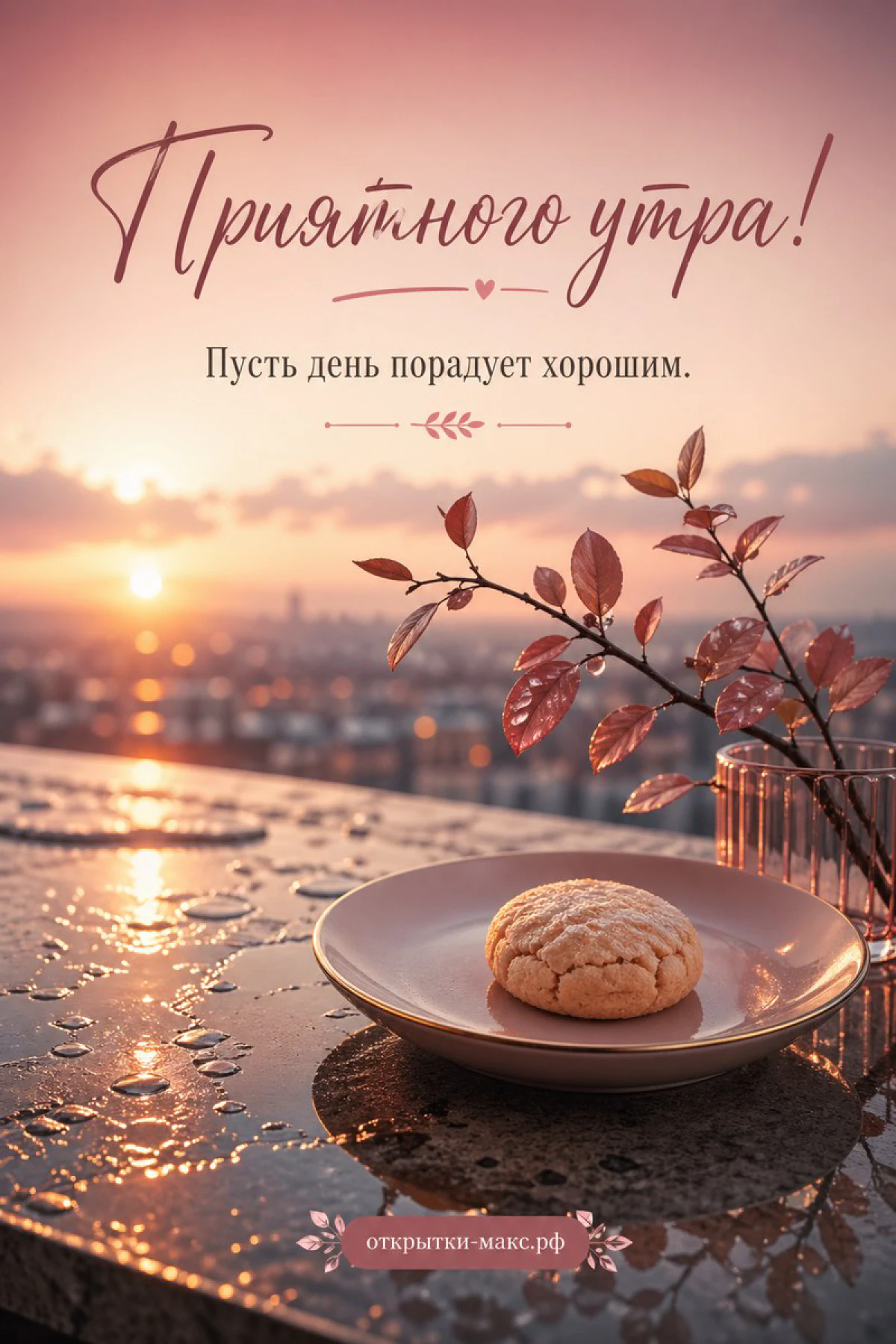 Аккуратный лист бумаги, перо, цветок и чашка рядом