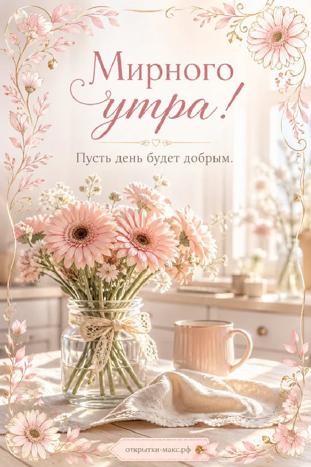 Старинный латунный будильник с улыбающимся циферблатом стоит в большой фарфоровой чашке, рядом круглое печенье — вариант 2