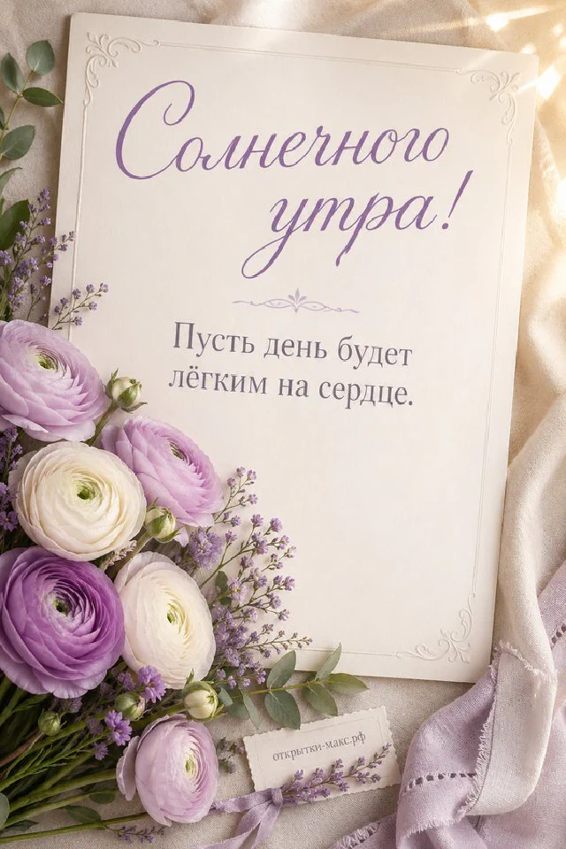 Пышный букет розовых пионов в фарфоровой вазе с биркой, винтажная рамка и надпись «Солнечного утра» — вариант 3