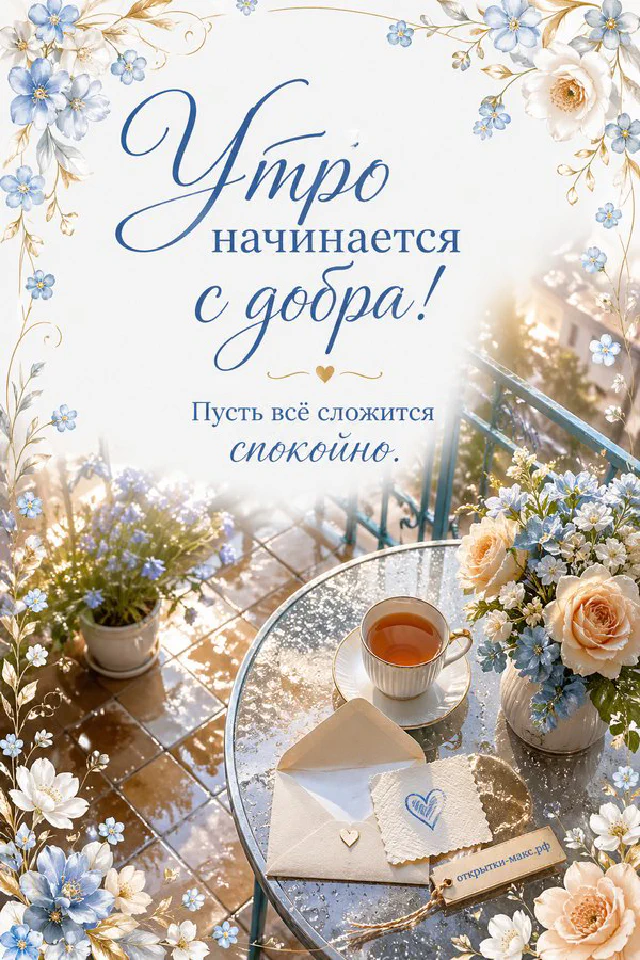 Чашка чая на подоконнике рядом с кленовыми листьями и вязаным шарфом, за окном — осенний дождь — вариант 4