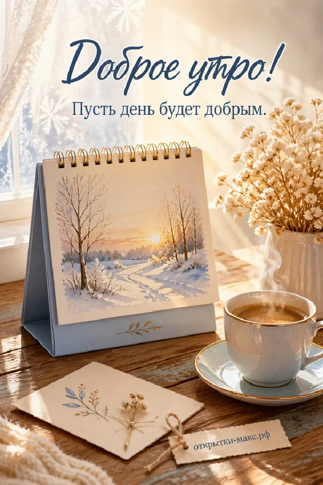 Настольный календарь с лавандовым полем, чашка кофе на блюдце с печеньем и горшок с лавандой на солнечном столе — вариант 2