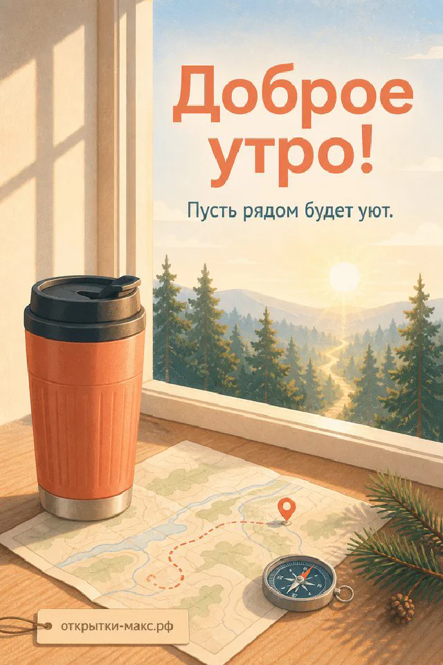 Латунный компас, тёмно-синий кожаный блокнот с пером и бумажной биркой на старой бежевой карте — вариант 7