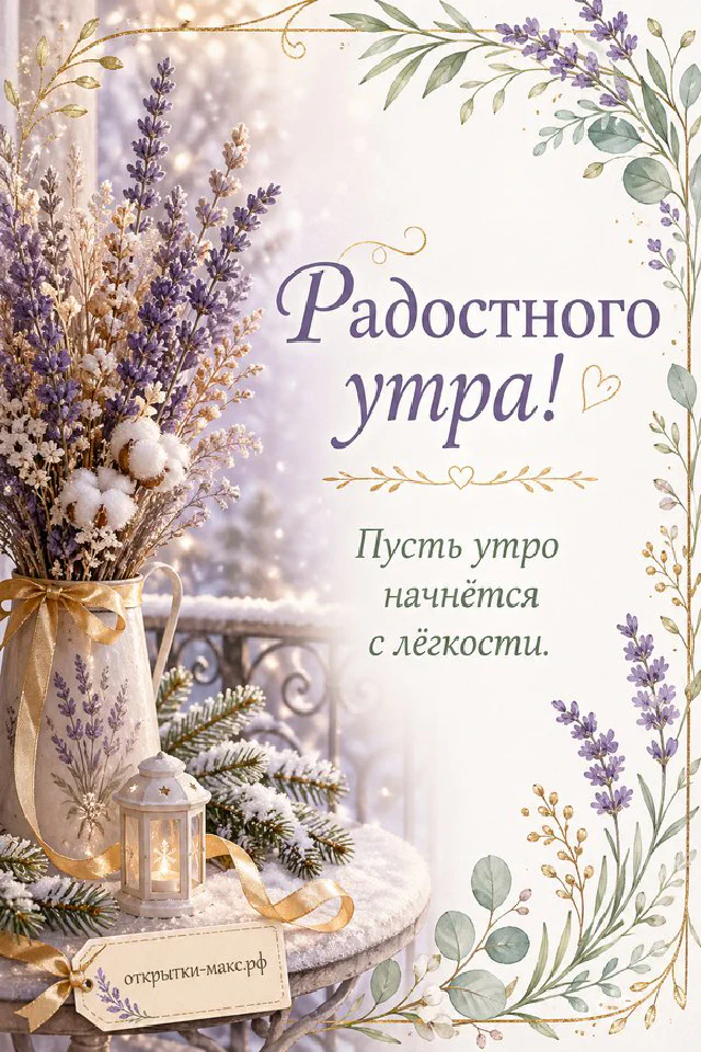 Карточка с рукописным текстом и декоративными листьями на бежевом конверте рядом с чашкой кофе — вариант 2