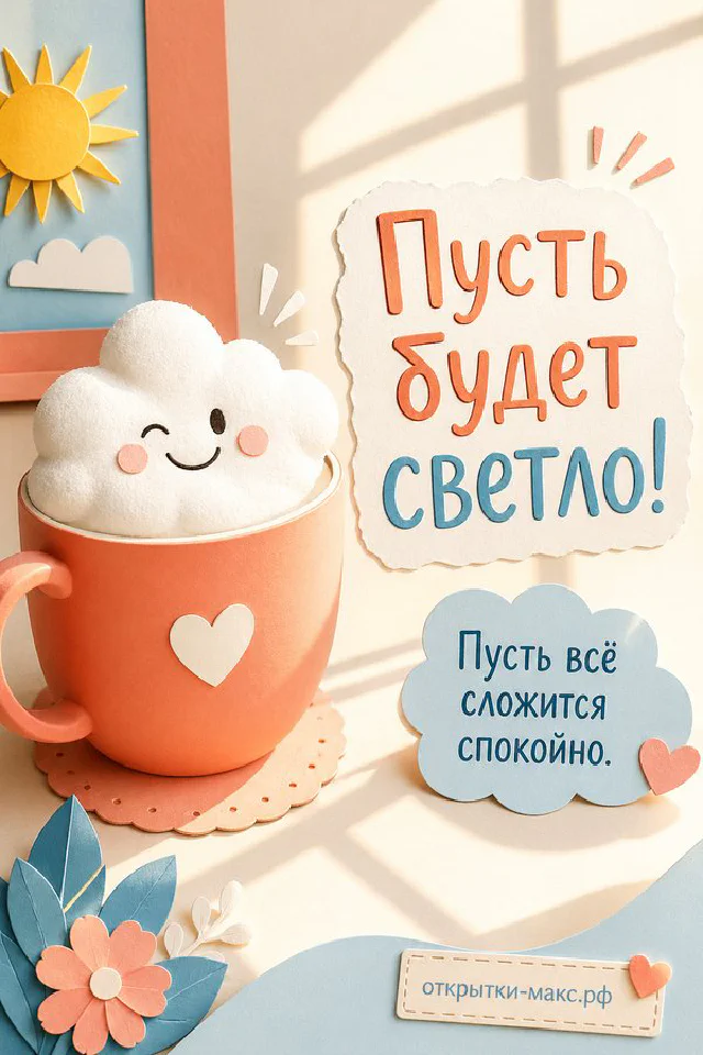 Голубой конверт с сургучной печатью и белые цветы эустомы на светлом фоне с рамкой — вариант 2