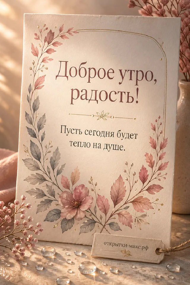 Плетёная корзина с красными яблоками, рядом тарелка с круглым печеньем, лавандовый венок по краю на светлом фоне — вариант 2