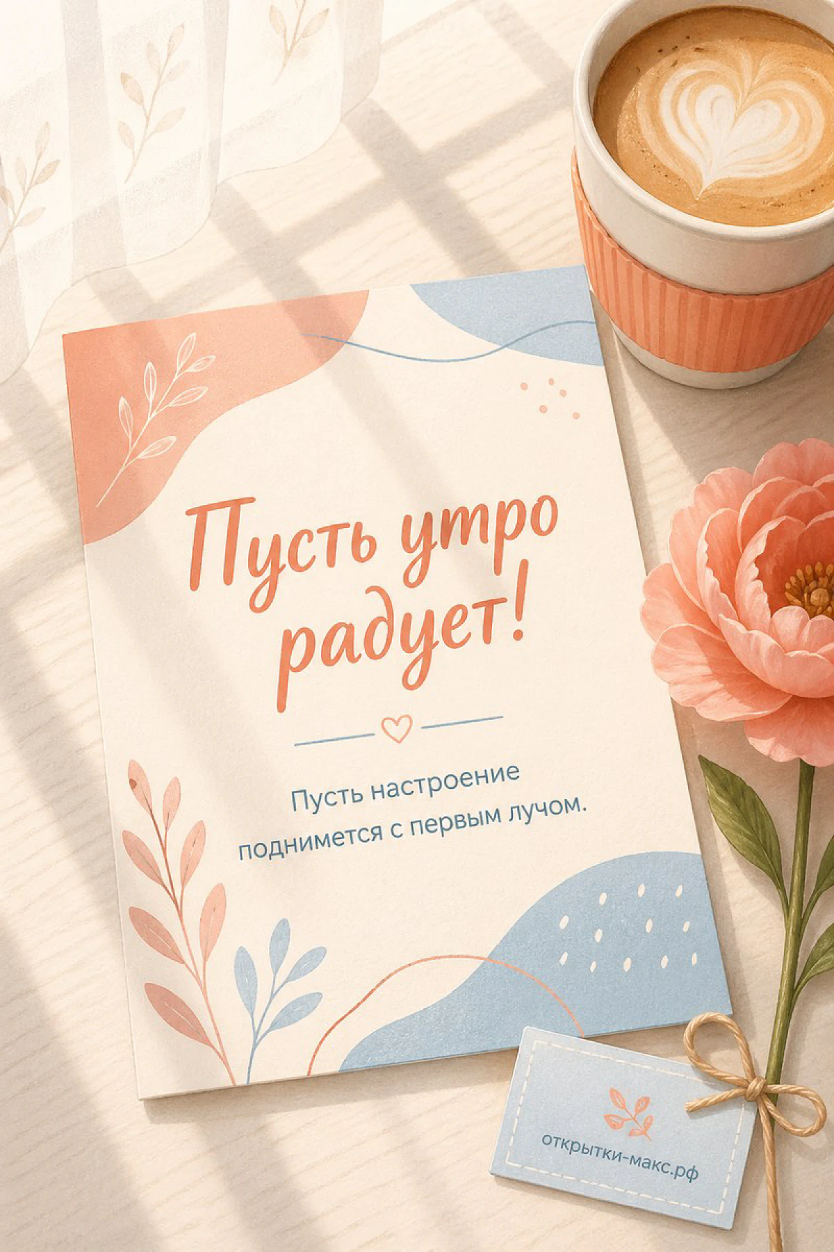 Лаванда в корзинке и мягкий плед на кресле у окна