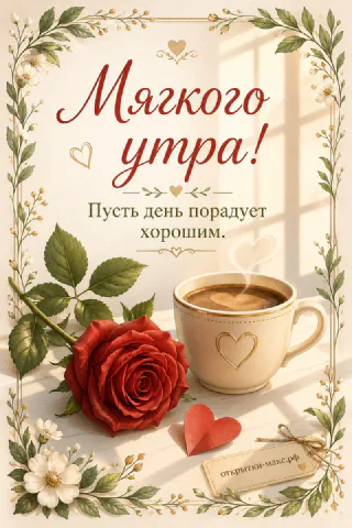 Подарочный тег на вазе с цветами и утренний свет окна