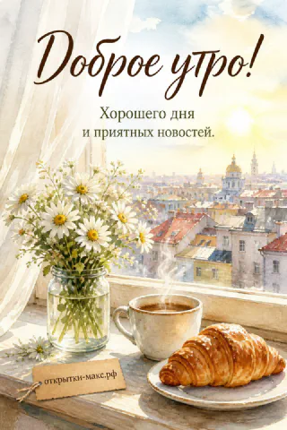 Пятничный букет на столе и солнечные блики на стене