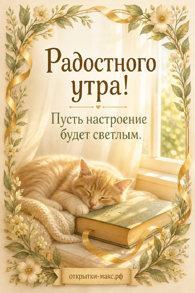 Стеклянная банка с букетом сирени и ромашек и чашка чая у окна с видом на хвойный лес и рассветную тропинку — вариант 2