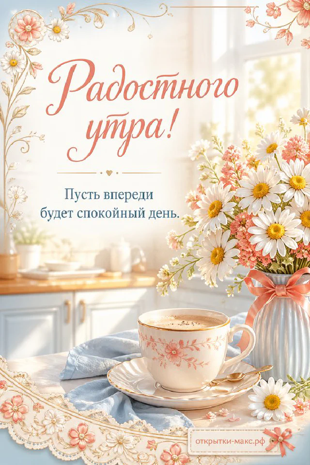 Дымящаяся чашка чёрного кофе, газета и наручные часы на коричневом ремешке на деревянном столе у окна — вариант 2