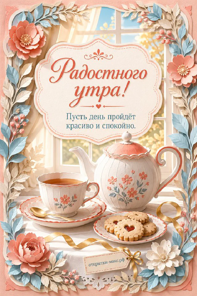 Букет персиковых и кремовых роз с гипсофилой, кремовое бумажное письмо и маленькая свеча на бледно-голубой ткани — вариант 3