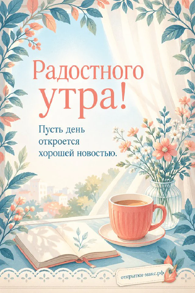 Рыжий кот лежит на вязаном бежевом пледе рядом с чашкой чая и зажжённой свечой в цветочной рамке — вариант 5