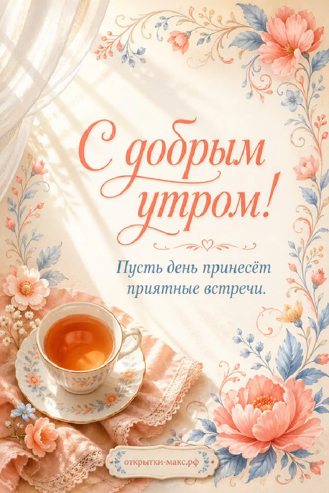 Золотистый щенок ретривера в розовой косынке у корзины с румяными булочками — вариант 5