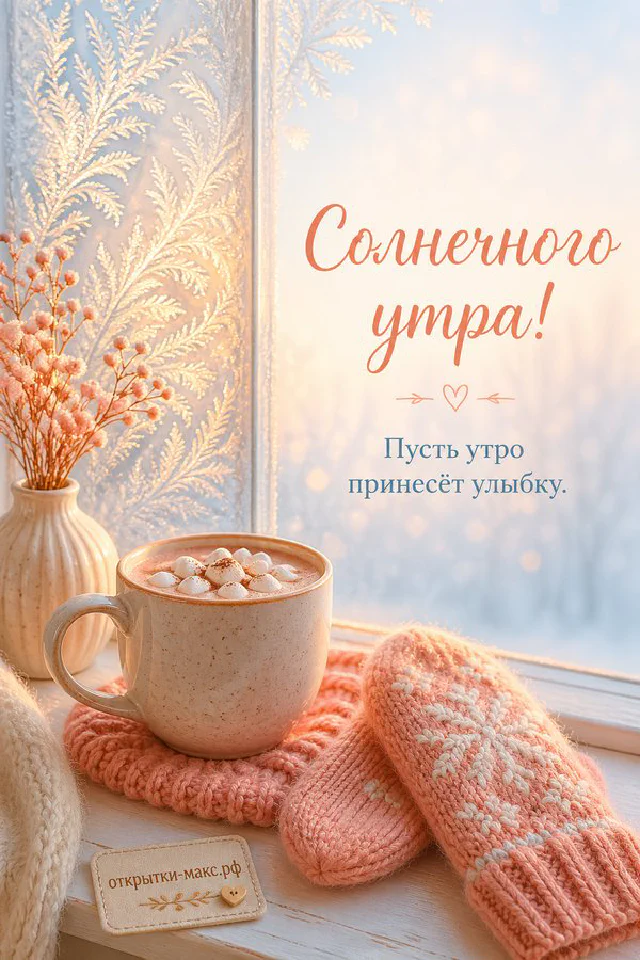 Маленькая декоративная тыква на клетчатом сиреневом шарфе в окружении веточек лаванды, чашки чая и листьев в осенней пастельной гамме — вариант 5