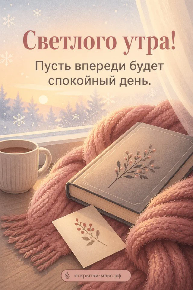 Букет сиреневых и кремовых гербер в стеклянной банке, чашка кофе на блюдце и рамка с акварельной лавандой на светлом столе — вариант 3