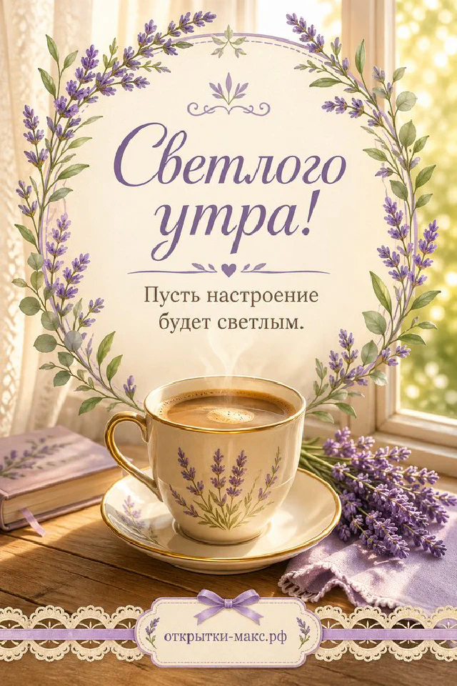 Чашка капучино с сердцем на блюдце у окна, букет розовых роз и розовый вязаный свитер — вариант 5