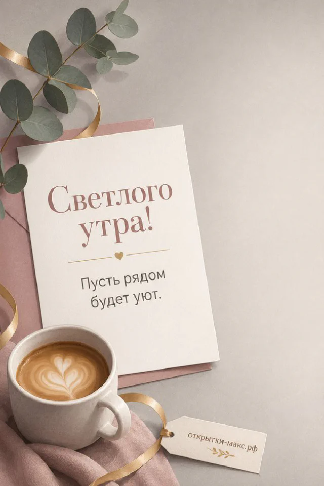 Кружка кофе и печенье на книге рядом с вязаным пледом у заснеженного окна — вариант 8