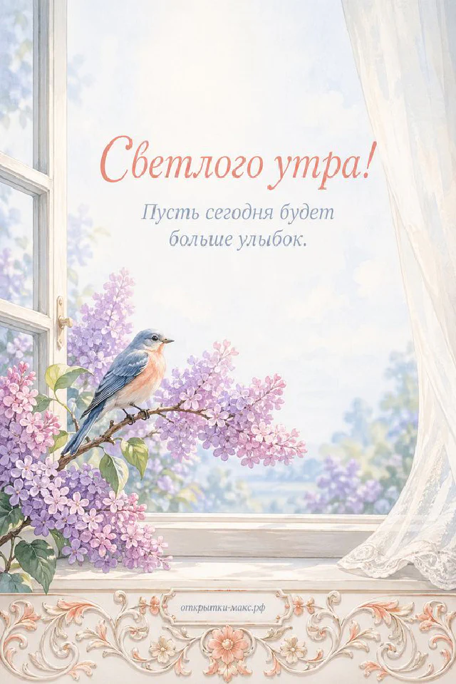 Фиолетовая чашка кофе с золотым ободком на блюдце с лавандой и сверкающими золотыми огнями вокруг — вариант 2