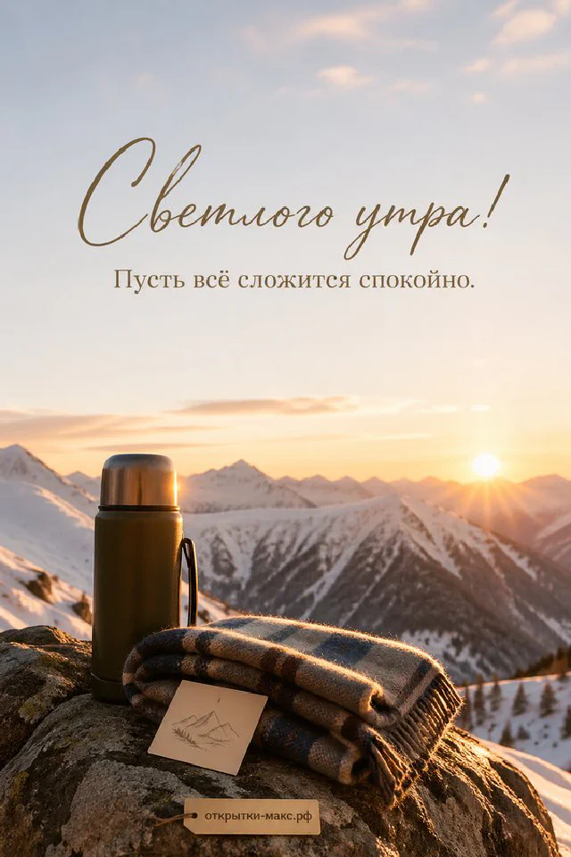 Чашка кофе и печенье на подоконнике у открытого окна, ваза с цветущими ветками и два воробья на ветке снаружи — вариант 8