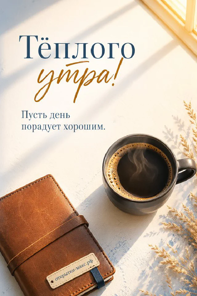 Тёмно-красная роза рядом с чашкой капучино у окна, лавандовая рамка с цветами и сиреневое сердце под чашкой — вариант 2