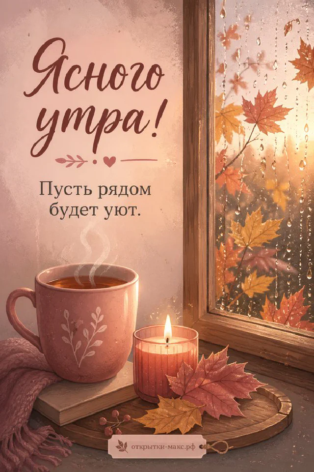Белая карточка с розовой каллиграфией рядом с чашкой капучино и зелёной веткой эвкалипта на сером фоне — вариант 2