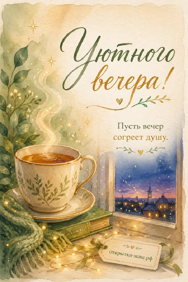 Блокнот с пером, чашка чая, горящая свеча и настольная лампа в янтарных тонах — вариант 3