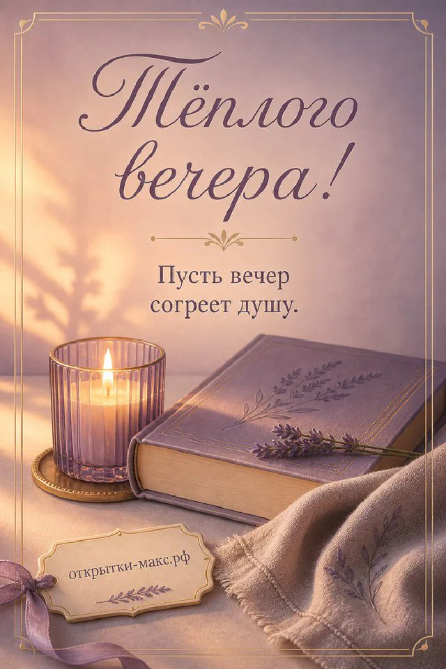 Букет пастельных роз в вазе со свечой на фоне вечернего заката — вариант 4