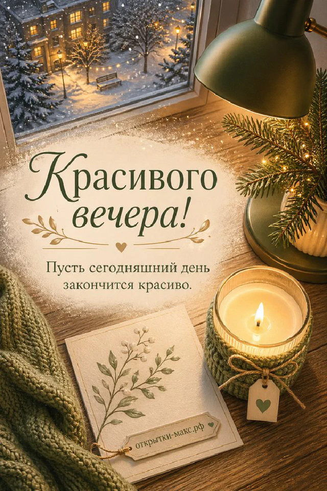 Чашка чая на подоконнике у окна с цветущей розовой яблоней и акварельный рисунок с цветами на столе — вариант 6