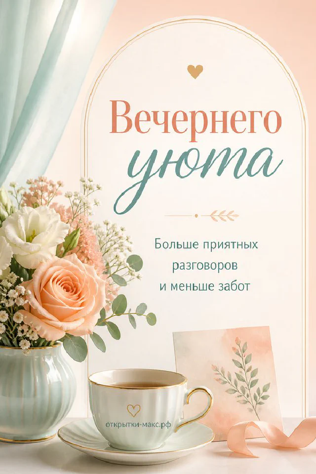 Чашка чая рядом с зимней открыткой-книжкой с фонарём и ветками эвкалипта на светлом фоне — вариант 2