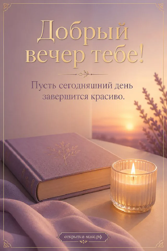 Фарфоровая чашка чая на стопке книг у ночного окна со звёздным небом, рядом ветка плюща с золотыми огнями — вариант 3