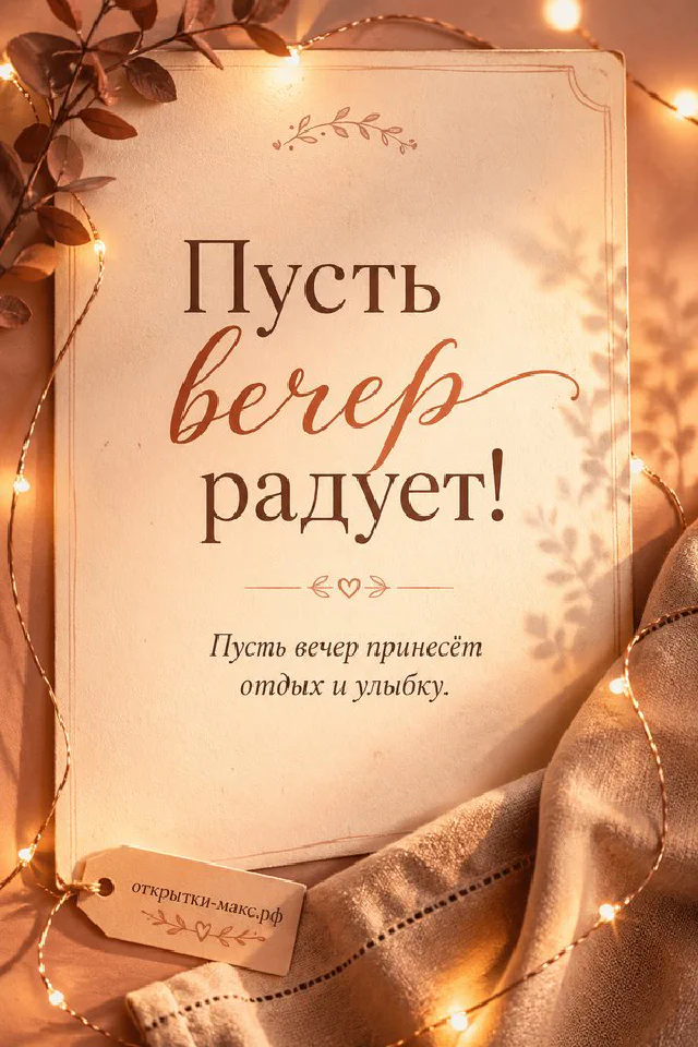 Розовая книга с очками на обложке и чашка чая в тёплом рассеянном свете — вариант 4