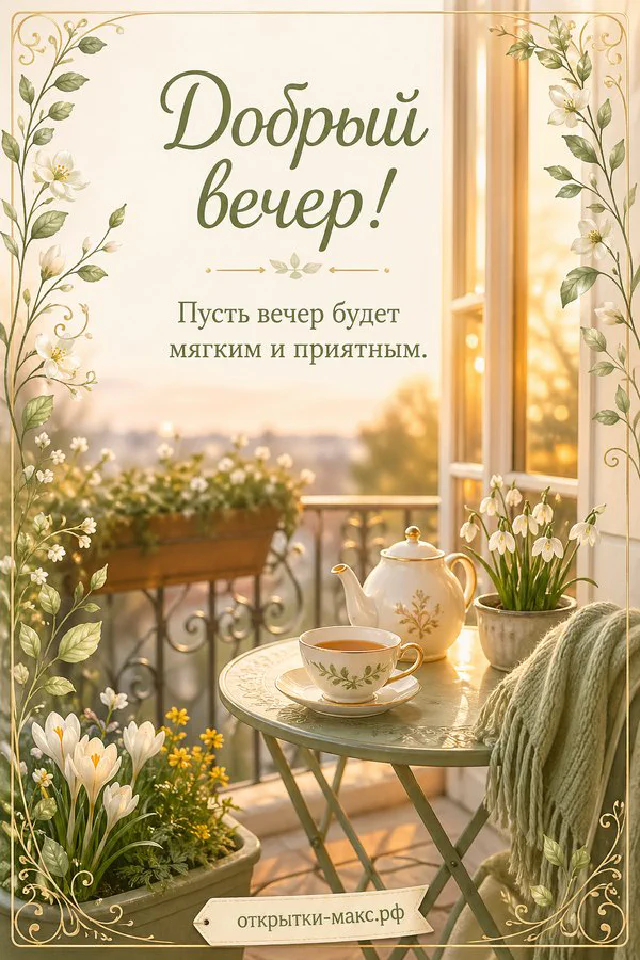 Розовая книга с очками на обложке и кружка чая на светлом столе рядом с льняным пледом — вариант 2