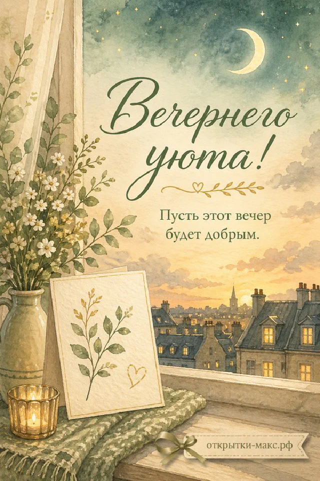 Синяя книга с золотым цветочным рисунком, клетчатый плед и настольная лампа с чашкой чая — вариант 8