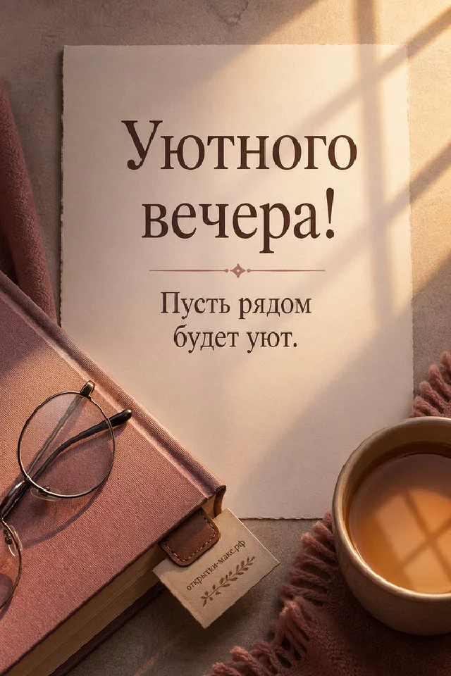 Большая фиолетовая кружка кофе с улыбающимися печеньями и гирляндой на фиолетовом фоне — вариант 7