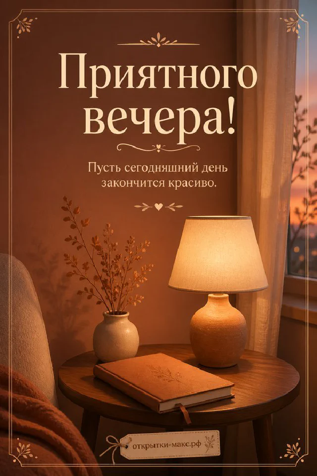 Зелёный конверт с восковой печатью, горящая свеча и ваза с веточками на светлом деревянном столе — вариант 4