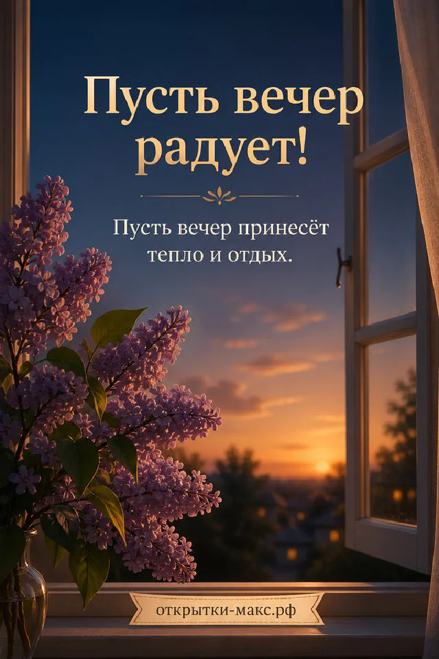 Зелёный конверт с сургучной печатью и горящая свеча на деревянном столе у окна с закатным небом — вариант 3