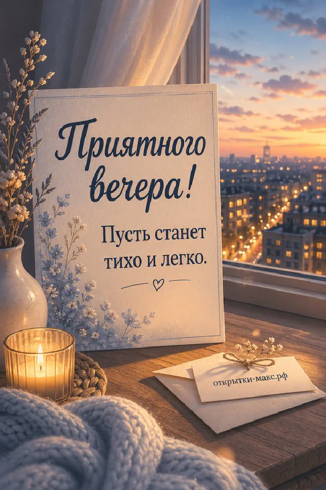 Розовая настольная лампа, книга, ваза с цветами и кружка на круглом столике на фоне узора из листьев — вариант 2