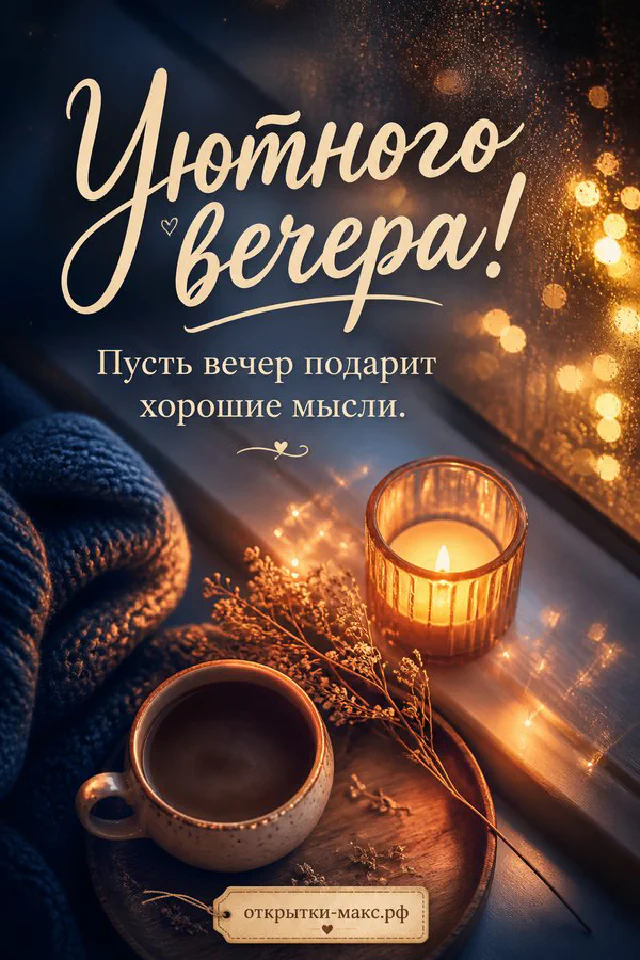 Раскрытая книга с лавандой, золотая свеча и чашка чая на фиолетовом фоне — вариант 4