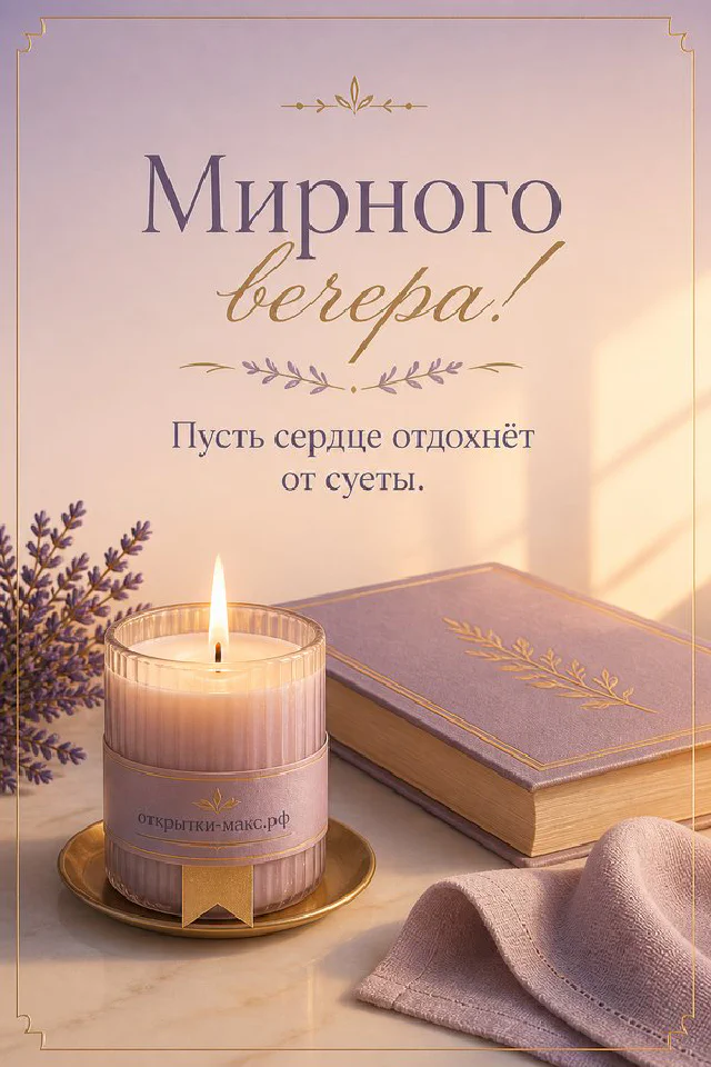Горящая свеча в стакане и конверт с сургучной печатью на деревянном столе с медной настольной лампой — вариант 4