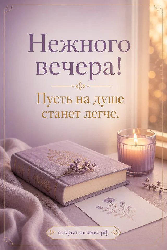 Рифлёная зелёная свеча на деревянном подоконнике с зимними ветками и открыткой-ёлочкой, снежный вид за окном — вариант 6