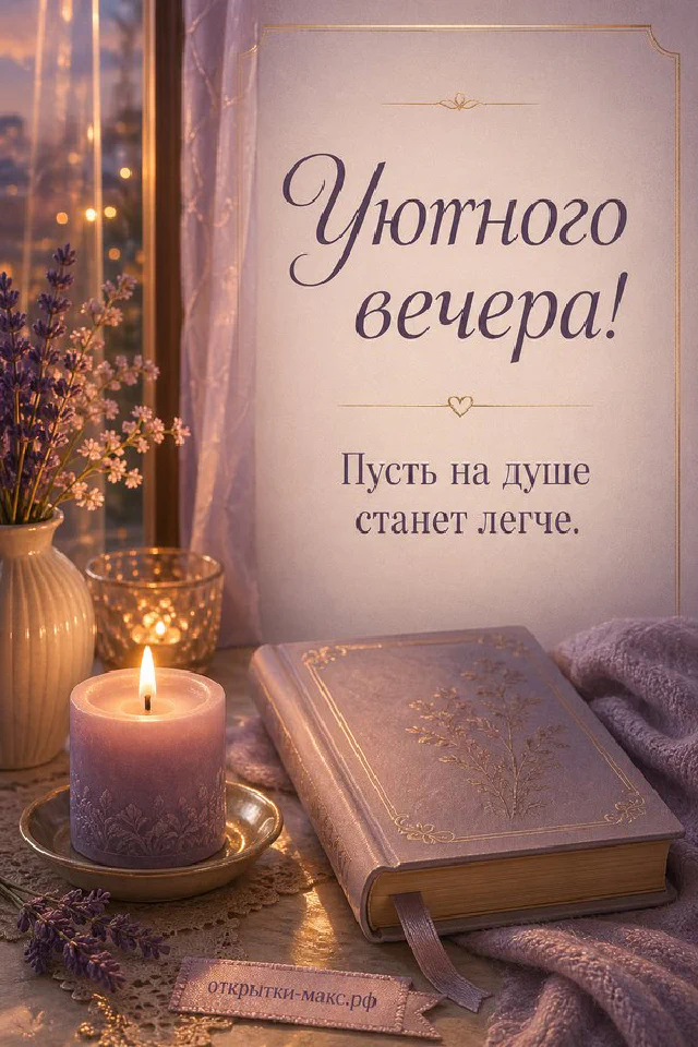Бежевый плед с осенними цветами и мерцающей гирляндой в тёплых тонах — вариант 6