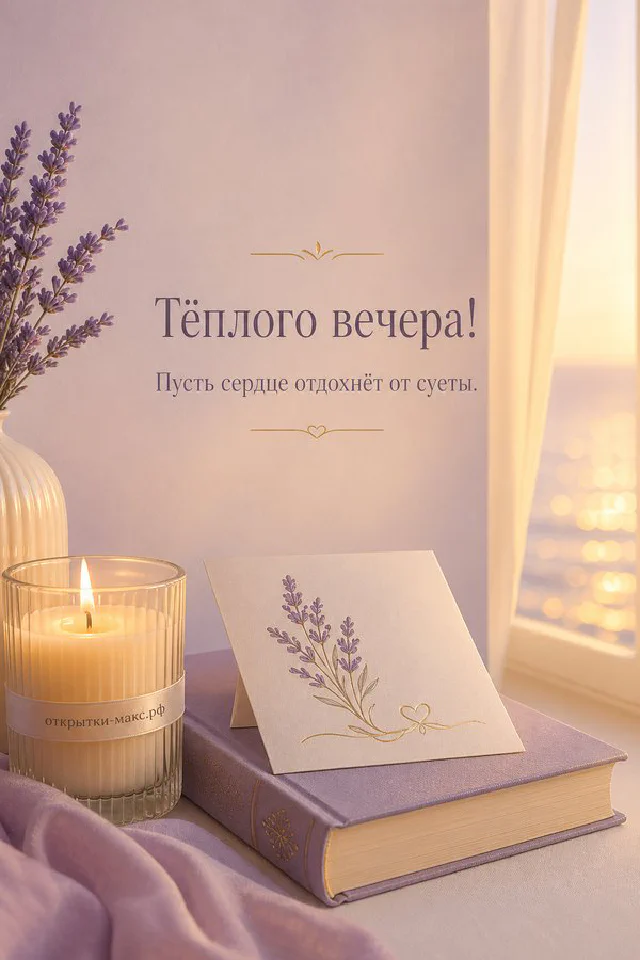 Чашка чая с ромашками и фонарь на деревянном столе в осеннем вечернем свете — вариант 8