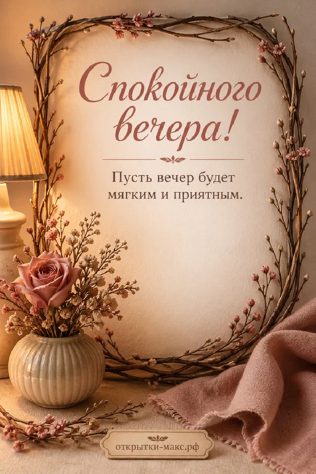 Голубые тюльпаны рядом с горящей свечой и фарфоровой чашкой чая, ветки лаванды на светлом льне — вариант 2