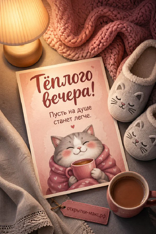Горящая свеча у окна с видом на заснеженный пейзаж и ель в зелени — вариант 3