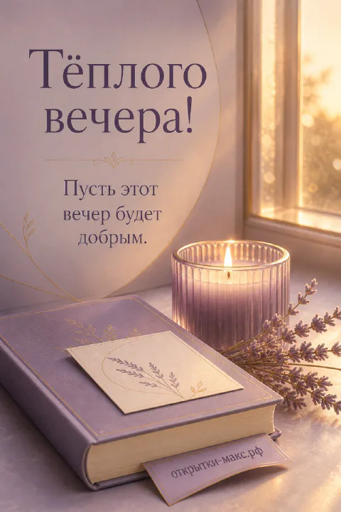 Фиолетовая свеча в стеклянном стакане с лавандой и закрытой книгой у светлого окна