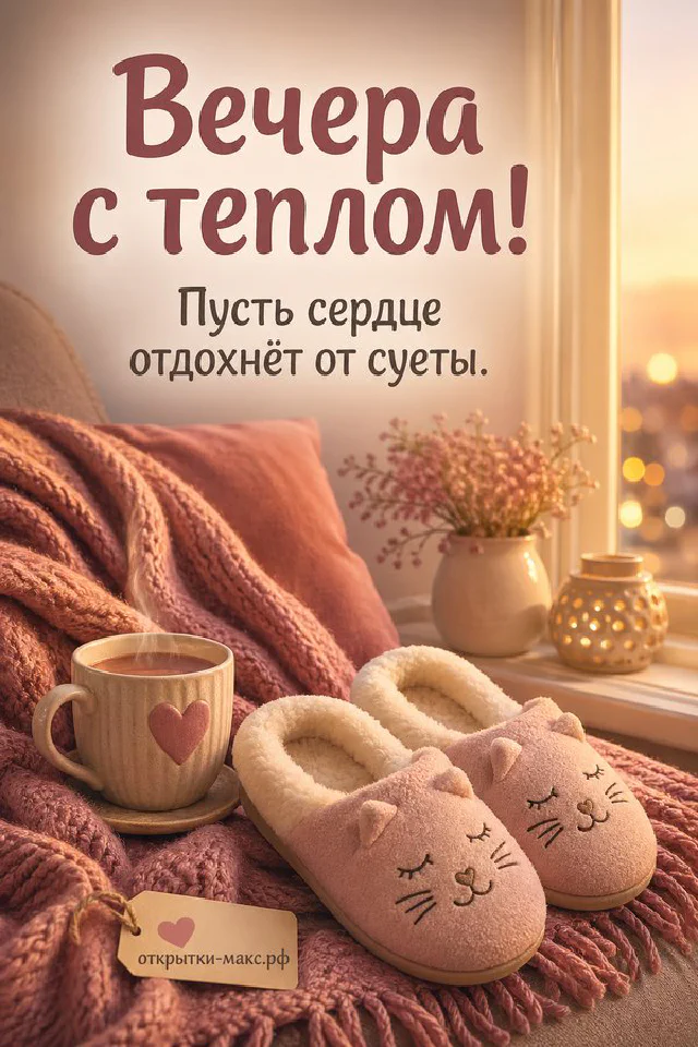 Акварельная открытка с горящей свечой и лавандовым букетом на золотистом фоне — вариант 3