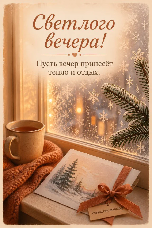 Тёмный спальный интерьер с настольной лампой, книгой на пледе и открыткой на прикроватной тумбочке — вариант 5