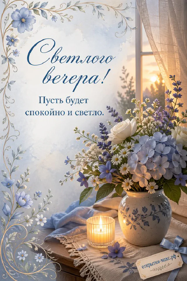 Крафтовый конверт с золотым сердечком и горящая свеча на деревянном столе у стены в оливковых тонах — вариант 6